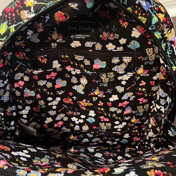 Vera Bradley Disney Classics On The Green Mini Totepack Backpack -used once. - Picture 7 of 7